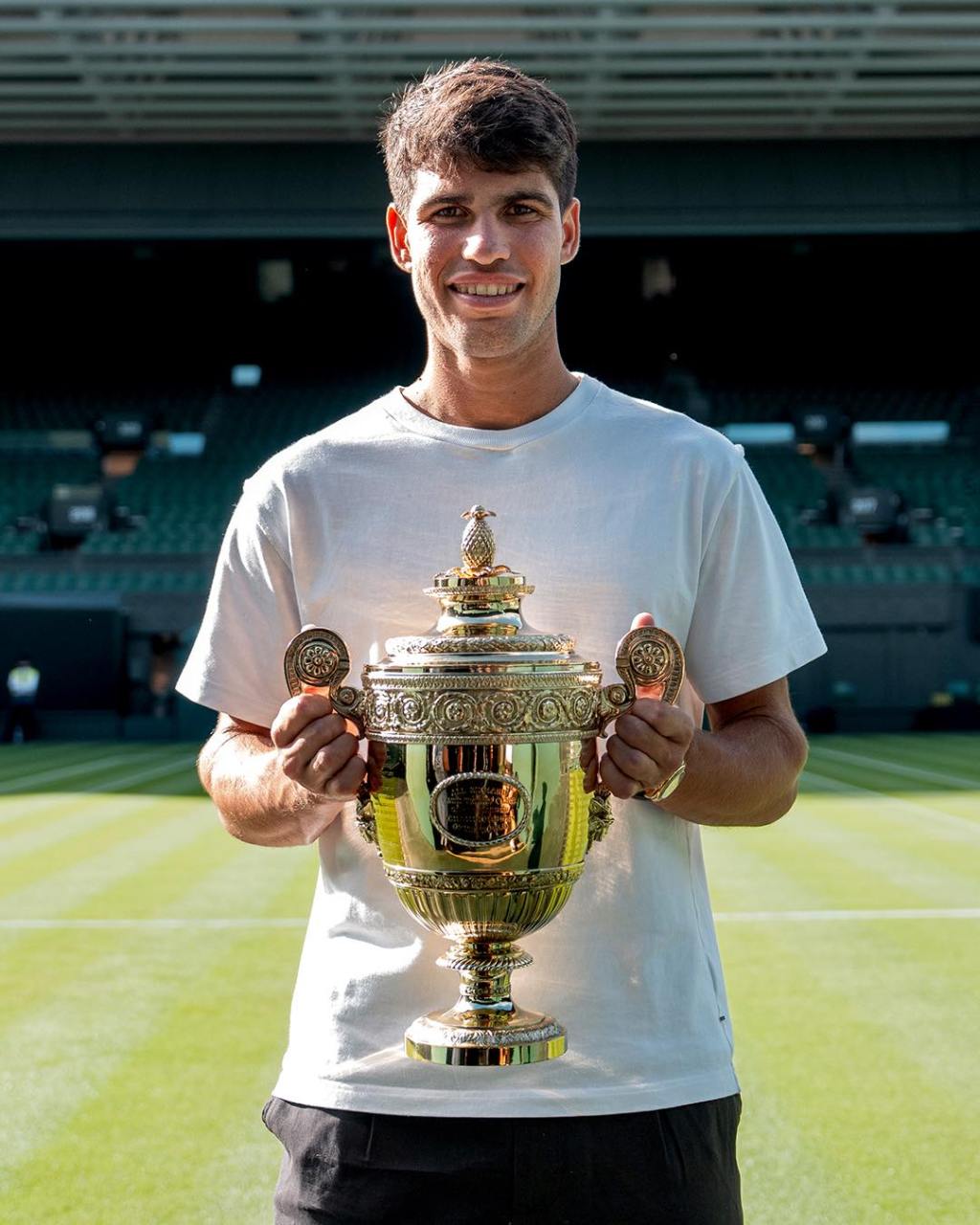 WATCH: Interview with Carlos Alcaraz ahead of Wimbledon&nbsp;2025